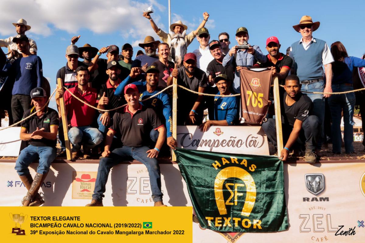 TEXTOR ELEGANTE 🏆 Campeão Cavalo Nacional 2022